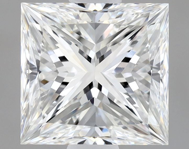 Diamante Naturale Taglio Princess 0.9ct VG/VG G VVS2 - GIA - 5.53x5.32x3.94mm