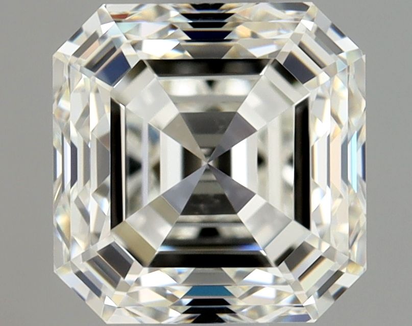 Diamante Naturale Taglio Asscher 1.01ct EX/EX J IF - GIA - 5.42x5.3x3.69mm