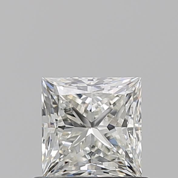 Diamante Naturale Taglio Princess 0.8ct VG/VG J VVS2 - GIA - 5.01x4.95x3.6mm