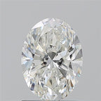 Diamante Naturale Taglio Ovale 1.3ct VG/EX H VS1 - GIA - 8.22x6.0x3.93mm
