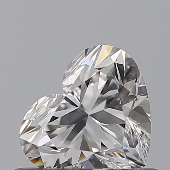 Diamante Naturale Taglio Cuore 0.44ct VG/EX E VVS1 - GIA - 4.52x5.27x3.19mm