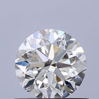 Diamante Naturale Taglio Brillante 0.7ct G/VG/EX I VVS2 - GIA - 5.45x5.51x3.58mm