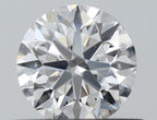 Diamante Naturale Taglio Brillante 0.5ct 3EX D VS1 - IGI - 4.98x5.01x3.18mm