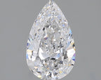 Diamante Naturale Taglio Goccia 1.07ct VG/EX D VVS2 - GIA - 9.46x5.72x3.24mm