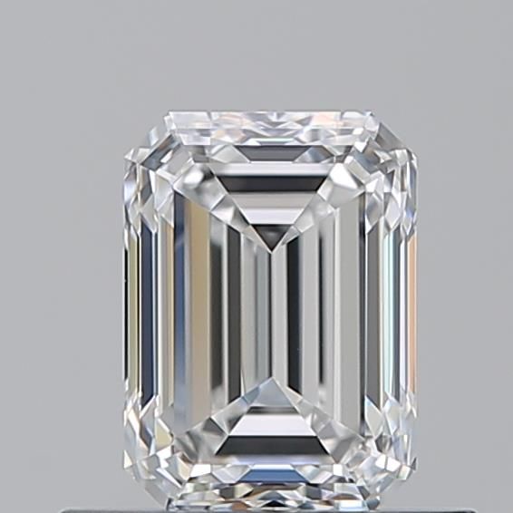 Diamante Naturale Taglio Smeraldo 0.7ct EX/EX E VVS1 - GIA - 5.74x4.15x2.9mm