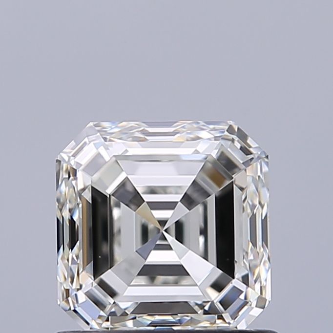 Diamante Naturale Taglio Asscher 0.91ct EX/EX G IF - IGI - 5.24x5.14x3.53mm