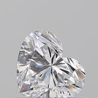 Diamante Naturale Taglio Cuore 0.53ct VG/EX D VVS1 - GIA - 4.88x5.69x3.39mm