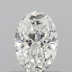 Diamante Naturale Taglio Ovale 0.51ct EX/EX F VVS1 - IGI - 6.51x4.48x2.81mm