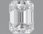 Diamante Naturale Taglio Smeraldo 0.4ct EX/VG D IF - GIA - 4.8x3.61x2.72mm
