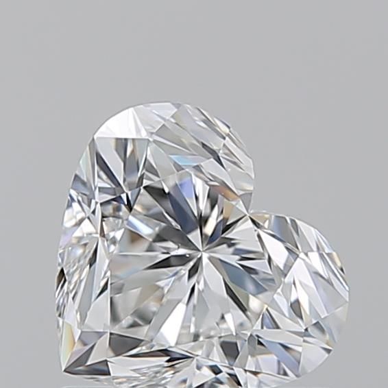 Diamante Naturale Taglio Cuore 1.01ct EX/EX E VS1 - GIA - 6.05x6.8x4.19mm