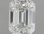 Diamante Naturale Taglio Smeraldo 0.5ct EX/EX G VVS1 - IGI - 4.95x3.7x2.71mm