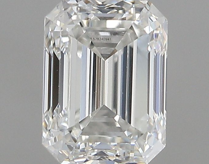 Diamante Naturale Taglio Smeraldo 0.5ct EX/EX G VVS1 - IGI - 4.95x3.7x2.71mm