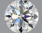 Diamante Naturale Taglio Brillante 1ct VG/G/EX H VVS1 - GIA - 6.22x6.16x4.0mm