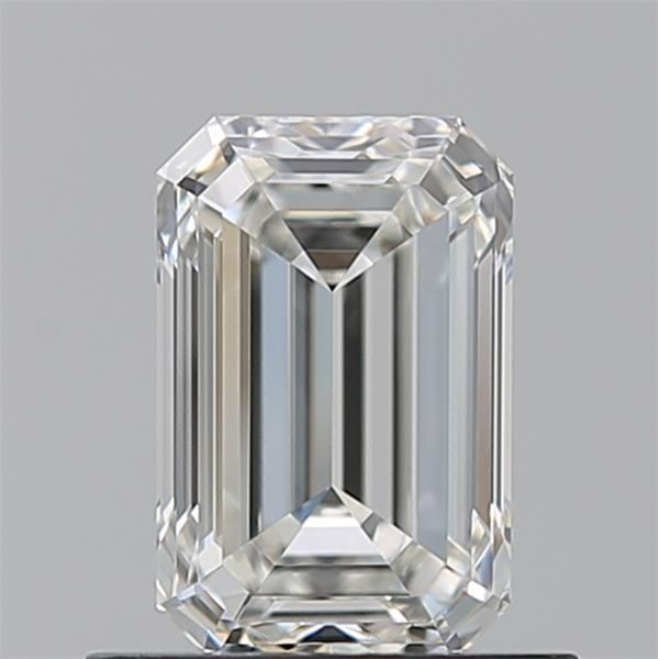 Diamante Naturale Taglio Smeraldo 0.8ct EX/VG I VVS1 - GIA - 6.54x4.27x2.83mm