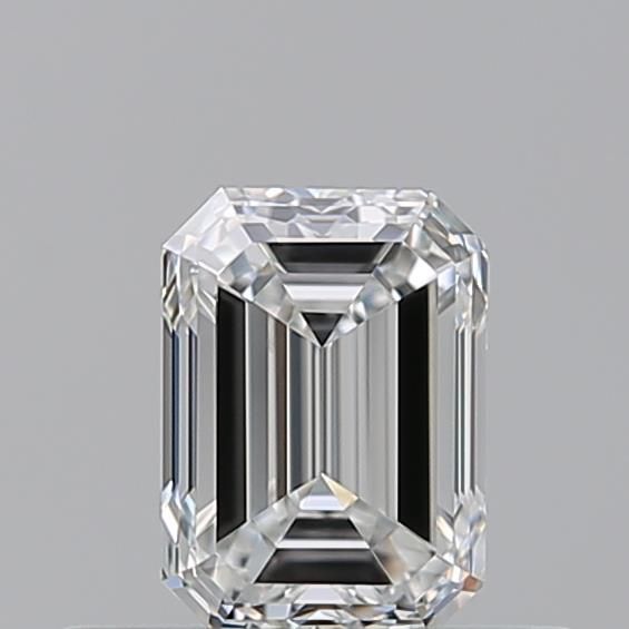Diamante Naturale Taglio Smeraldo 0.5ct EX/EX G FL - GIA - 5.18x3.74x2.6mm