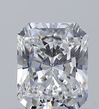 Diamante Naturale Taglio Radiant 0.51ct VG/EX D VVS1 - GIA - 5.19x4.13x2.87mm