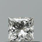 Diamante Naturale Taglio Princess 0.36ct VG/EX G VS1 - GIA - 3.88x3.88x2.88mm
