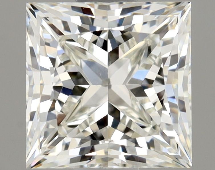 Diamante Naturale Taglio Princess 1.01ct EX/EX J VS2 - GIA - 5.3x5.28x3.99mm