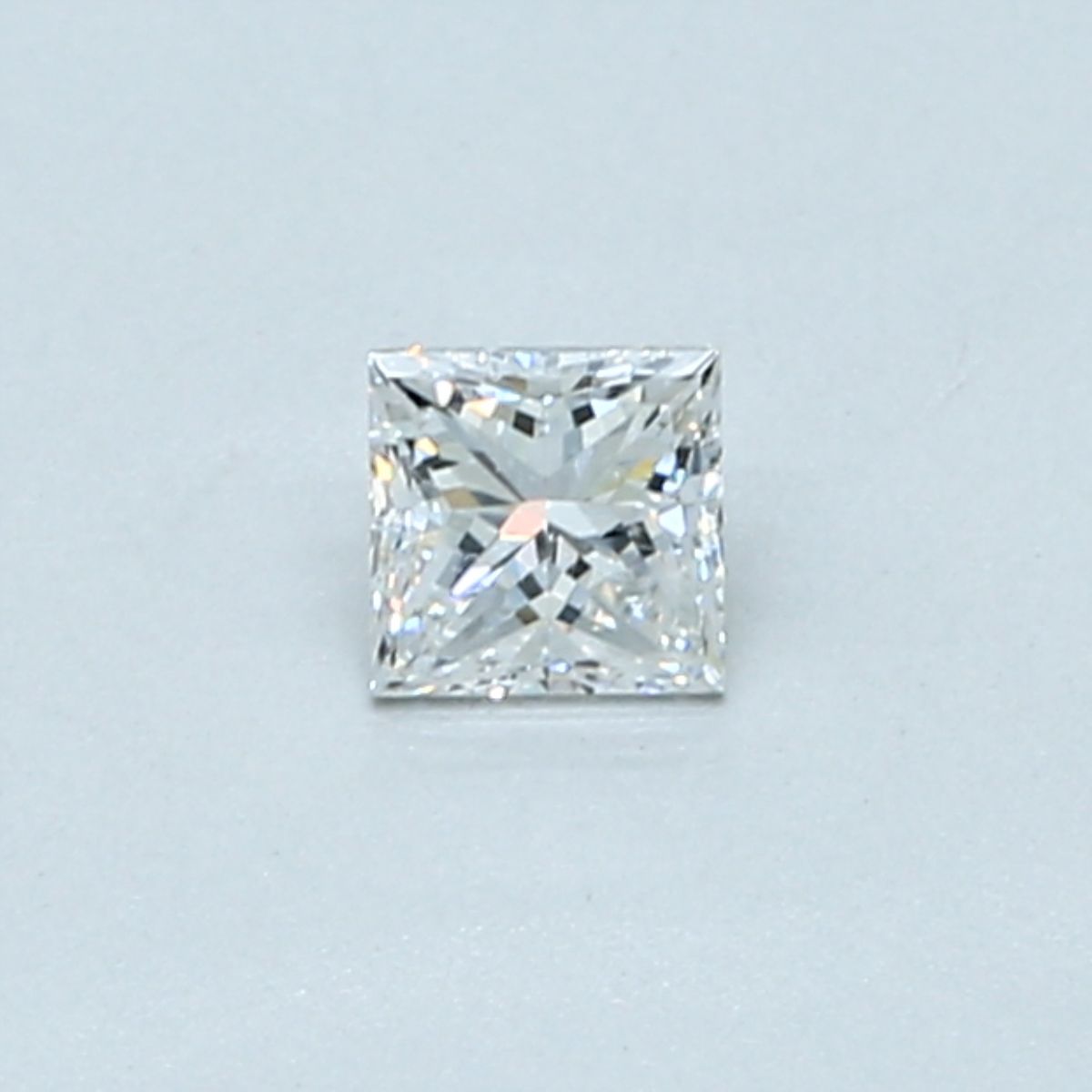 Diamante Naturale Taglio Princess 0.23ct G/VG D VVS2 - GIA - 3.37x3.36x2.4mm