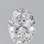 Diamante Naturale Taglio Ovale 1.3ct EX/EX E VVS1 - GIA - 8.2x5.98x3.94mm