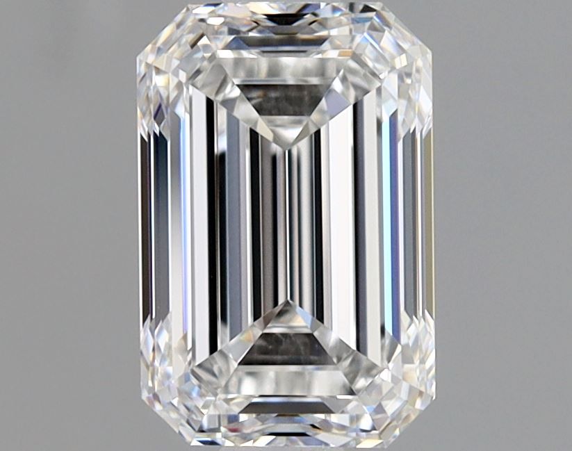 Diamante Naturale Taglio Smeraldo 1.2ct EX/VG F VVS2 - GIA - 7.15x4.73x3.35mm