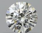 Diamante Naturale Taglio Brillante 0.38ct 3EX J VVS1 - GIA - 4.68x4.64x2.87mm