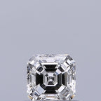 Diamante Naturale Taglio Asscher 0.32ct VG/EX E VVS1 - GIA - 3.88x3.87x2.58mm