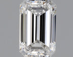 Diamante Naturale Taglio Smeraldo 0.52ct VG/VG E IF - GIA - 5.89x3.66x2.45mm