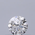 Diamante Naturale Taglio Brillante 0.3ct VG/EX/EX D VS2 - GIA - 4.18x4.2x2.68mm
