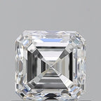 Diamante Naturale Taglio Asscher 0.9ct VG/EX G VVS2 - GIA - 5.13x5.1x3.58mm