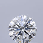 Diamante Taglio Brillante 0.5ct VG/VG/EX E VVS1 - GIA - 4.97x5.01x3.14mm