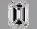 Diamante Naturale Taglio Smeraldo 0.3ct VG/VG D IF - GIA - 4.57x3.44x2.25mm