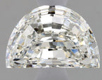 Diamante Naturale Taglio Mezzaluna 1.03ct EX/EX J VVS1 - GIA - 7.28x4.89x3.47mm