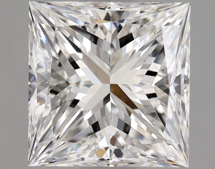 Diamante Naturale Taglio Princess 0.71ct VG/VG E VVS2 - GIA - 5.08x4.96x3.49mm