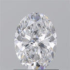 Diamante Naturale Taglio Ovale 0.9ct EX/EX D VS1 - GIA - 7.3x5.28x3.46mm