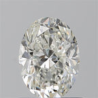 Diamante Naturale Taglio Ovale 0.9ct VG/VG I VVS1 - GIA - 7.17x5.26x3.56mm