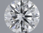 Diamante Naturale Taglio Brillante 0.6ct 3EX H VS1 - IGI - 5.36x5.4x3.31mm