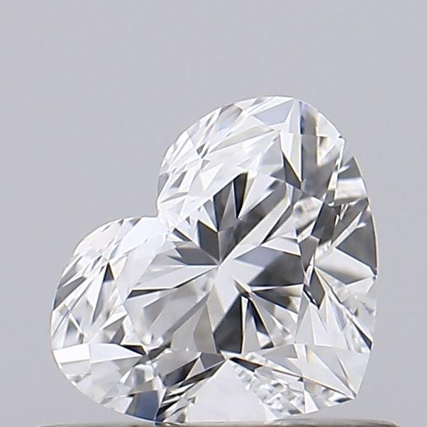 Diamante Naturale Taglio Cuore 0.52ct VG/EX F IF - GIA - 4.7x5.59x3.38mm