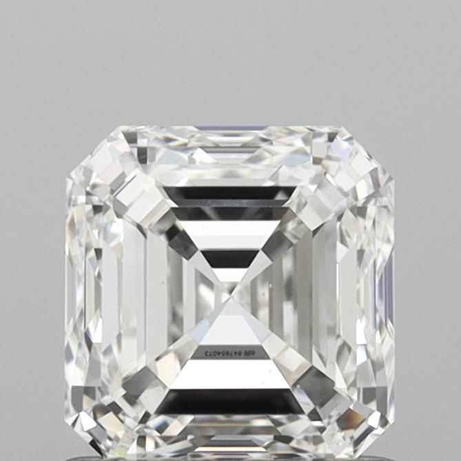 Diamante Naturale Taglio Asscher 1.01ct EX/EX G VS2 - IGI - 5.36x5.12x3.7mm