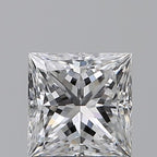 Diamante Naturale Taglio Princess 1.07ct VG/EX E VS1 - GIA - 5.79x5.68x4.0mm
