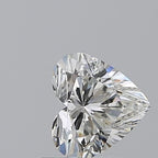 Diamante Naturale Taglio Cuore 1.06ct VG/EX H VS1 - GIA - 6.52x7.06x4.11mm