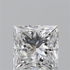 Diamante Naturale Taglio Princess 0.7ct G/EX E VS1 - GIA - 5.04x4.97x3.46mm