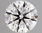 Diamante Naturale Taglio Brillante 1ct VG/VG/EX E VVS1 - GIA - 6.16x6.23x4.01mm