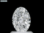Diamante Naturale Taglio Ovale 0.94ct G/VG D VS1 - GIA - 7.79x5.53x3.33mm