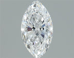 Diamante Naturale Taglio Marquise 0.5ct VG/EX D VVS2 - GIA - 7.92x4.17x2.64mm