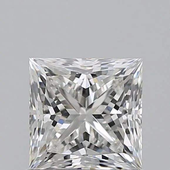 Diamante Naturale Taglio Princess 1.01ct EX/EX F VVS1 - IGI - 5.38x5.37x3.95mm