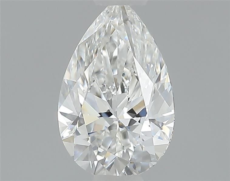 Diamante Naturale Taglio Goccia 0.4ct EX/EX F VVS1 - GIA - 6.42x4.11x2.59mm