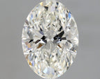 Diamante Naturale Taglio Ovale 1.01ct VG/VG H VVS2 - GIA - 7.79x5.58x3.62mm