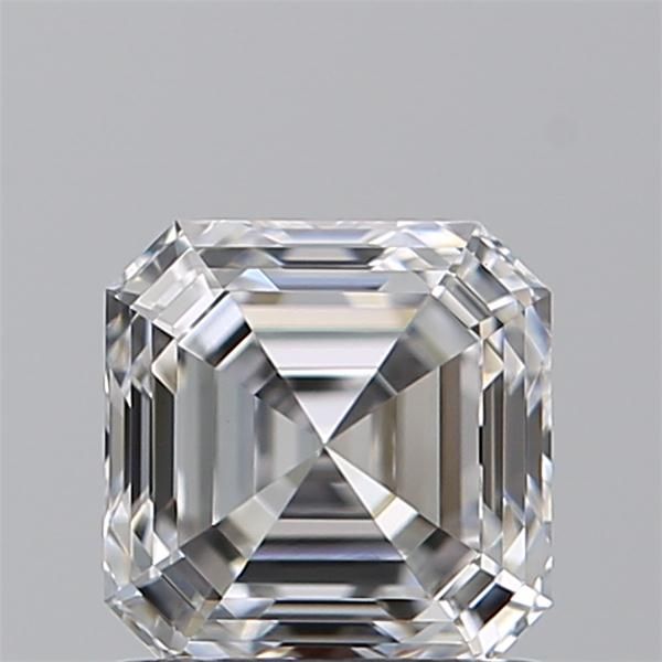 Diamante Naturale Taglio Asscher 1ct EX/EX E VVS2 - GIA - 5.5x5.47x3.64mm
