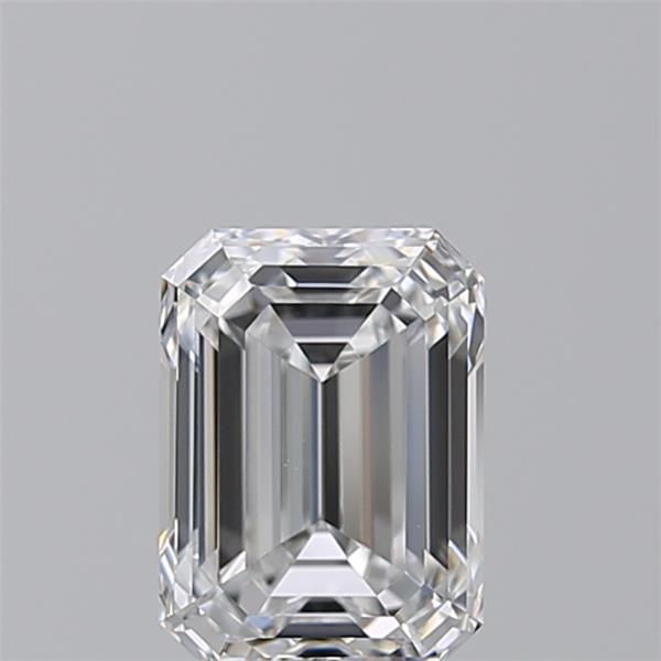 Diamante Naturale Taglio Smeraldo 1.5ct VG/EX D VS1 - GIA - 7.39x5.39x3.76mm